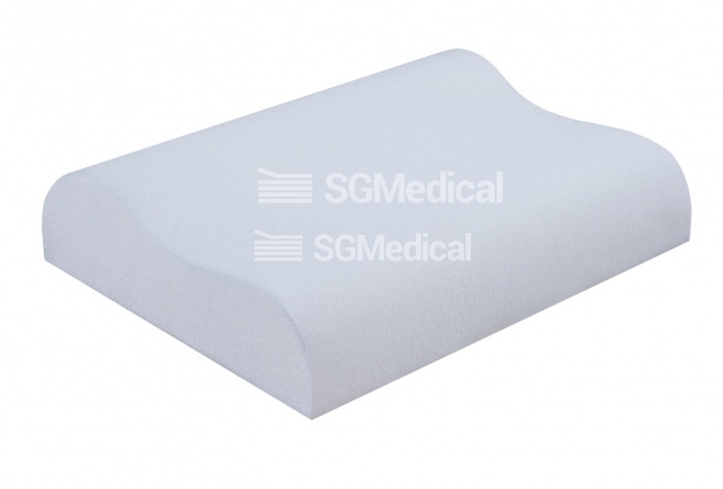 Эргоподушка  SGMedical большая волна в чехле из махровой мембранной ткани фото 1