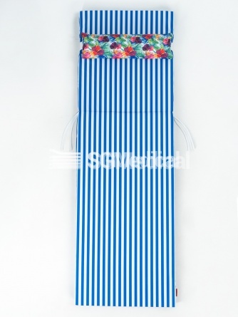 Матрас для шезлонга Malurre с цветным подголовником Premium фото 46